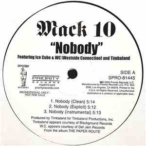 Mack 10 - Nobody / Pop X mp3 album
