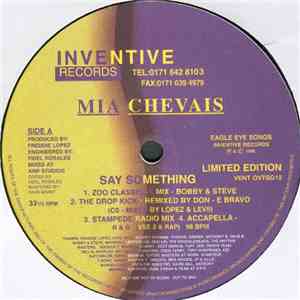Mia Chevais - Say Something mp3 album