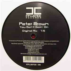 Peter Brown - You Got It Goin' On mp3 album