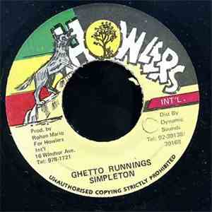 Simpleton - Ghetto Runnings mp3 album