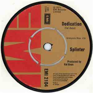 Splinter  - Dedication mp3 album