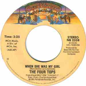 The Four Tops - When She Was My Girl mp3 album