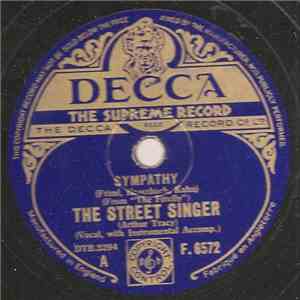The Street Singer (Arthur Tracy) - Sympathy / Giannina Mia mp3 album