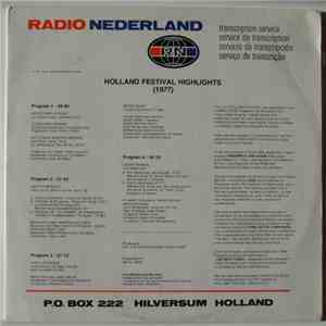 Various - Holland Festival Highlights  mp3 album