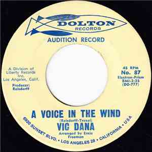 Vic Dana - A Voice In The Wind / The Prisoner's Song mp3 album